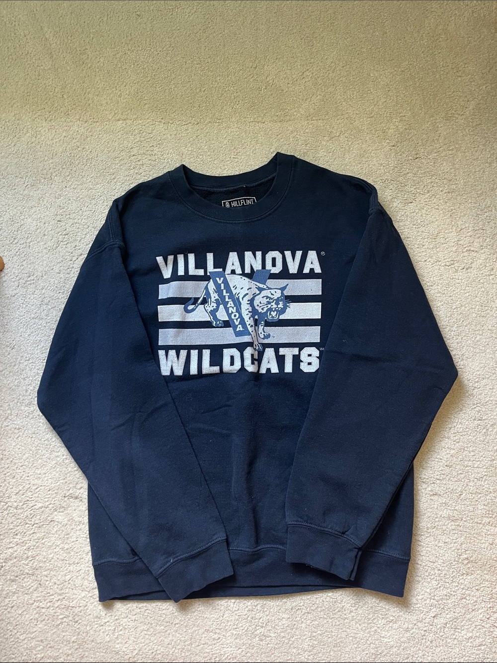 Villanova Wildcats Navy Crewneck Sweatshirt - Classic Collegiate Pullover